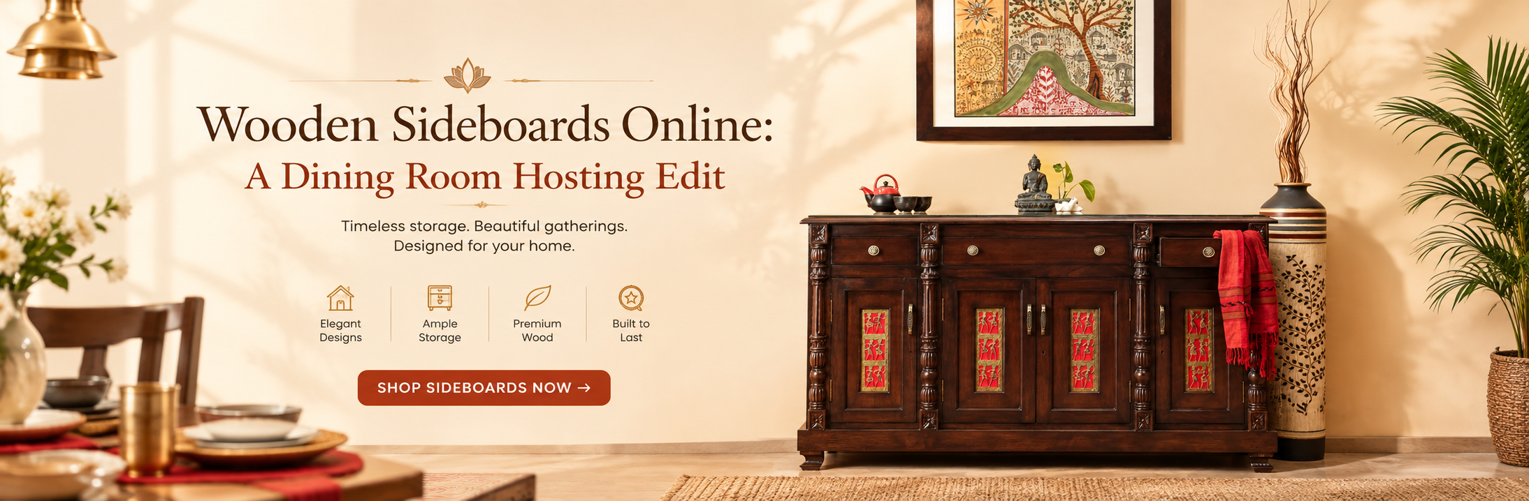 Wooden Sideboards Online: A Dining Room Hosting Edit