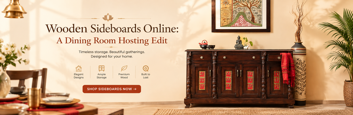 Wooden Sideboards Online: A Dining Room Hosting Edit
