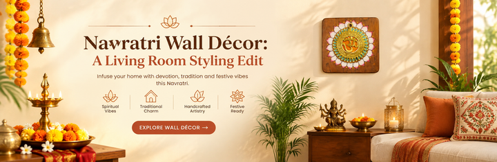 Navratri Wall Décor: A Living Room Styling Edit