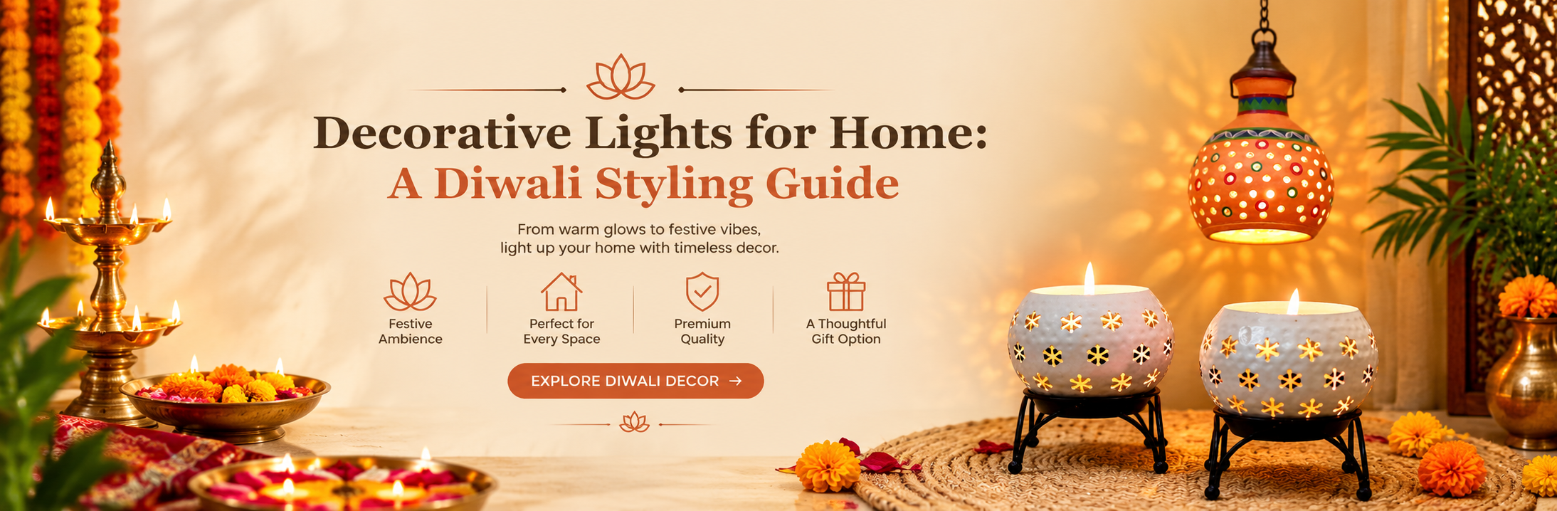 Decorative Lights for Home: A Diwali Styling Guide