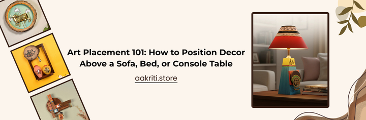 Art Placement 101: How to Position Decor Above a Sofa, Bed, or Console Table