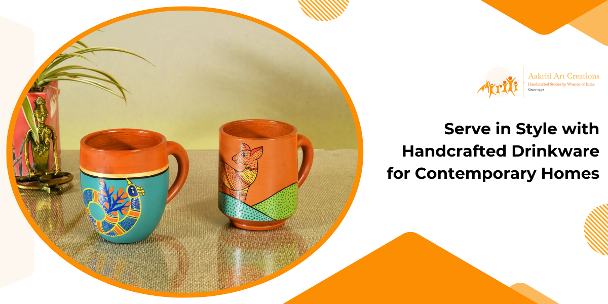 Serve in Style with Handcrafted Drinkware for Contemporary Homes