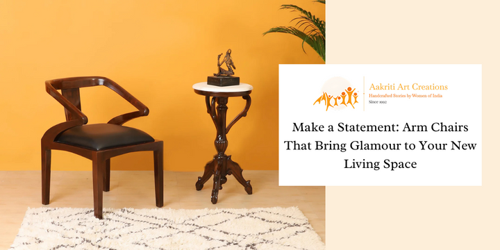 Make a Statement: Arm Chairs That Bring Glamour to Your New Living Space