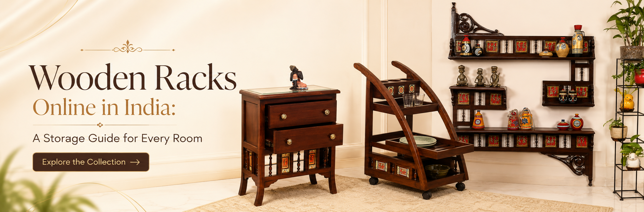 Wooden Racks Online in India: A Storage Guide for Every Room