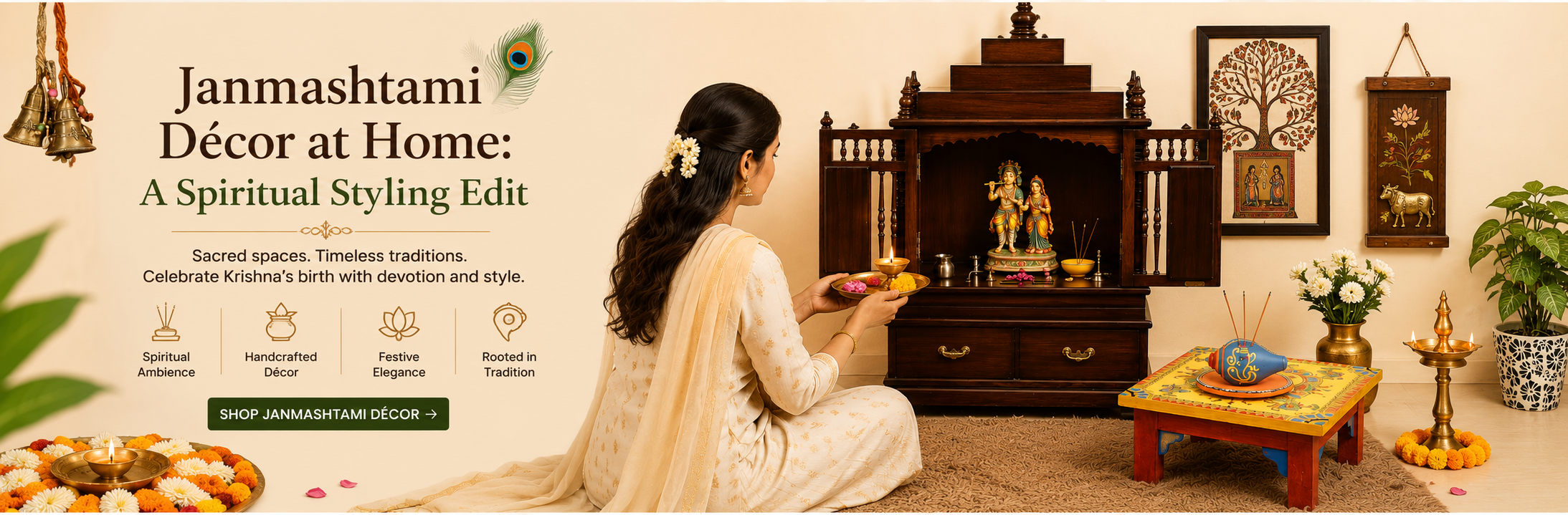 Janmashtami Décor at Home: A Spiritual Styling Edit