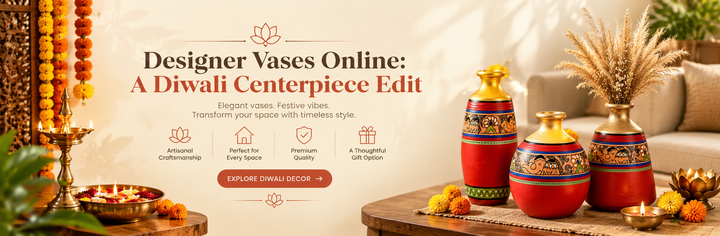 Designer Vases Online: A Diwali Centerpiece Edit