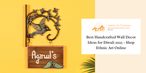 Best Handcrafted Wall Decor Ideas for Diwali 2025 – Shop Ethnic Art Online