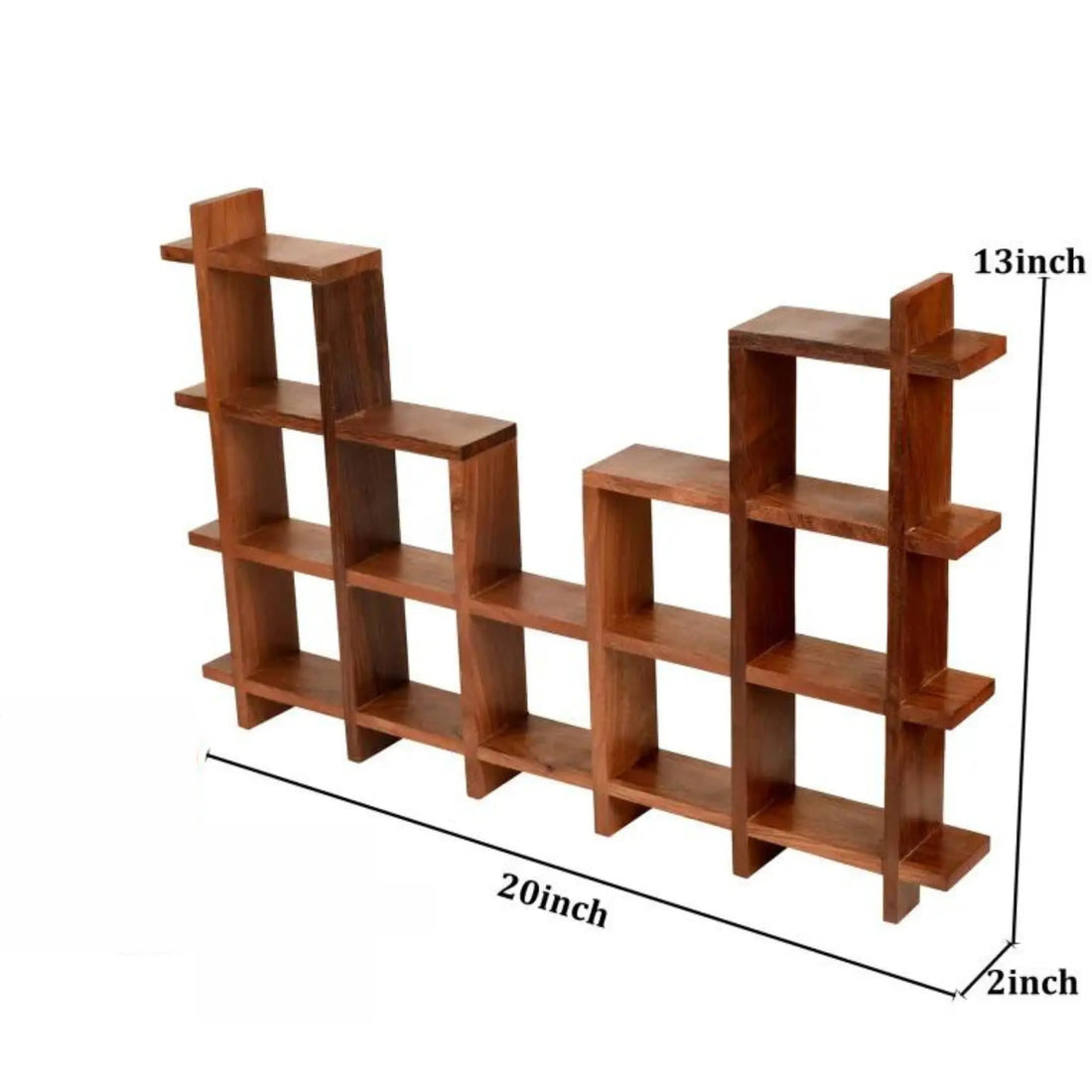 Shelf of Memories: 16-Compartment Wall Decor Frame