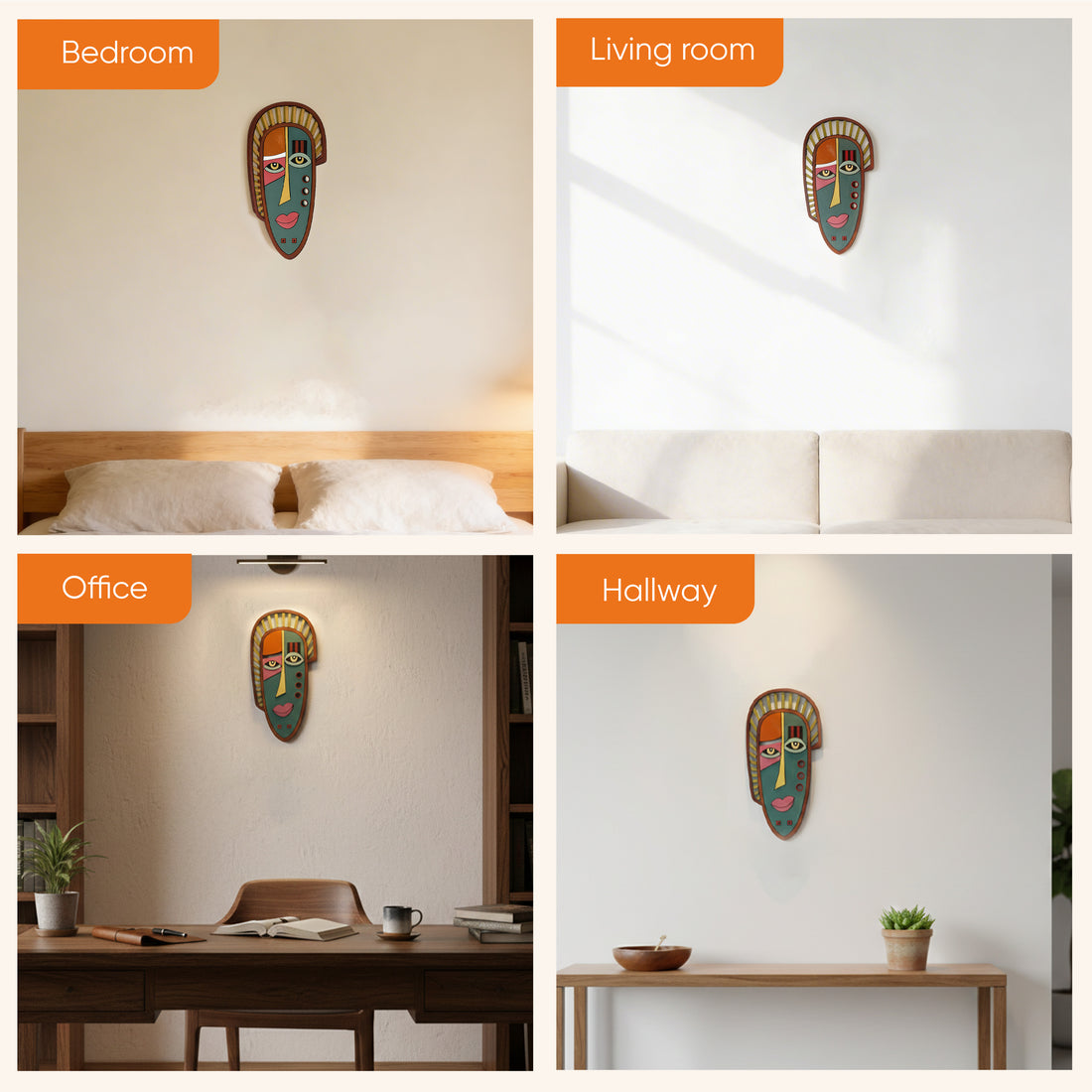 Aunt Ruby Wall Decor Mask (7x14)