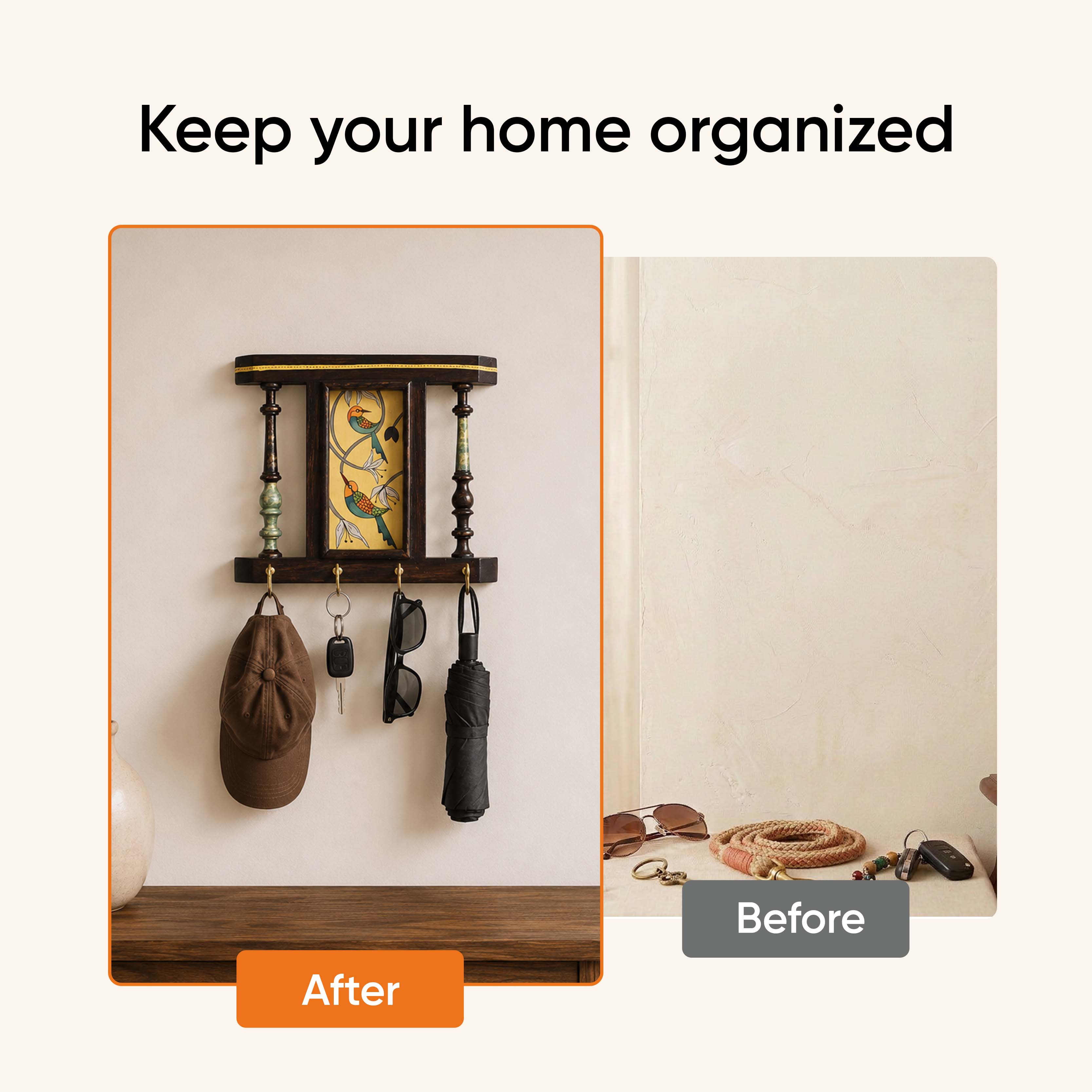 Feathered Friends Key Holder