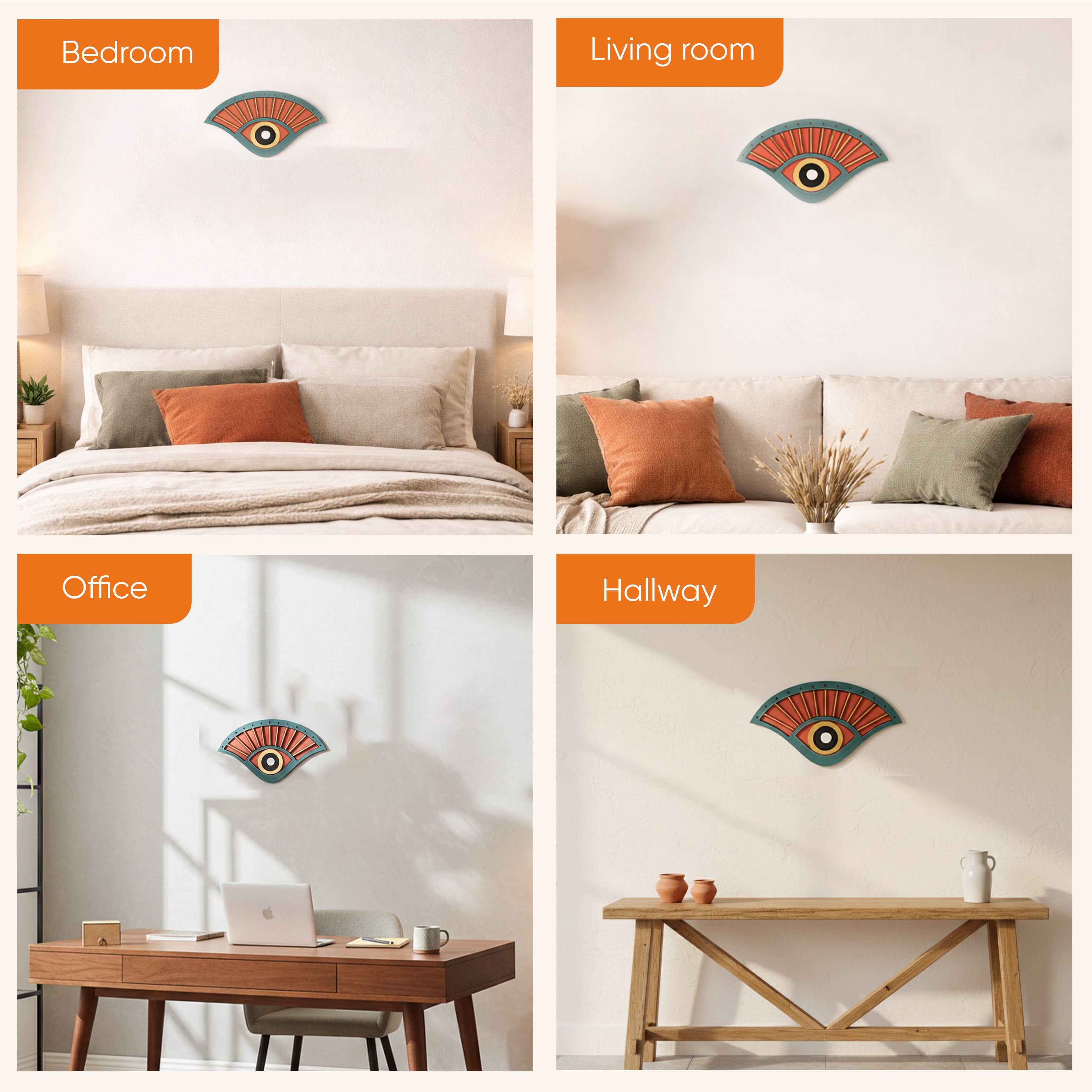 Ocean's Eyes Wall Decor Mask