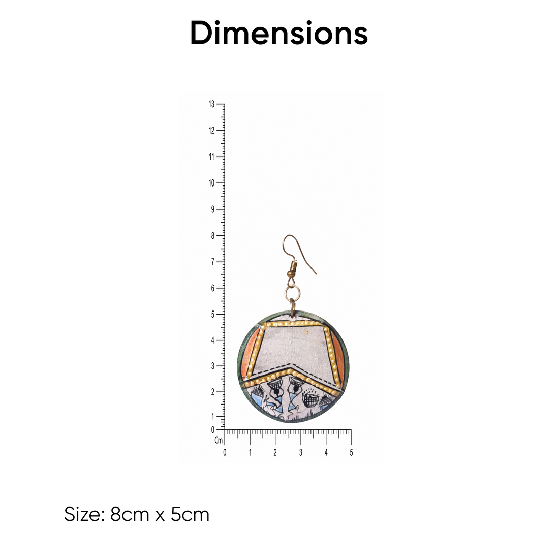 Remi-III Handcrafted Tribal Art Earrings