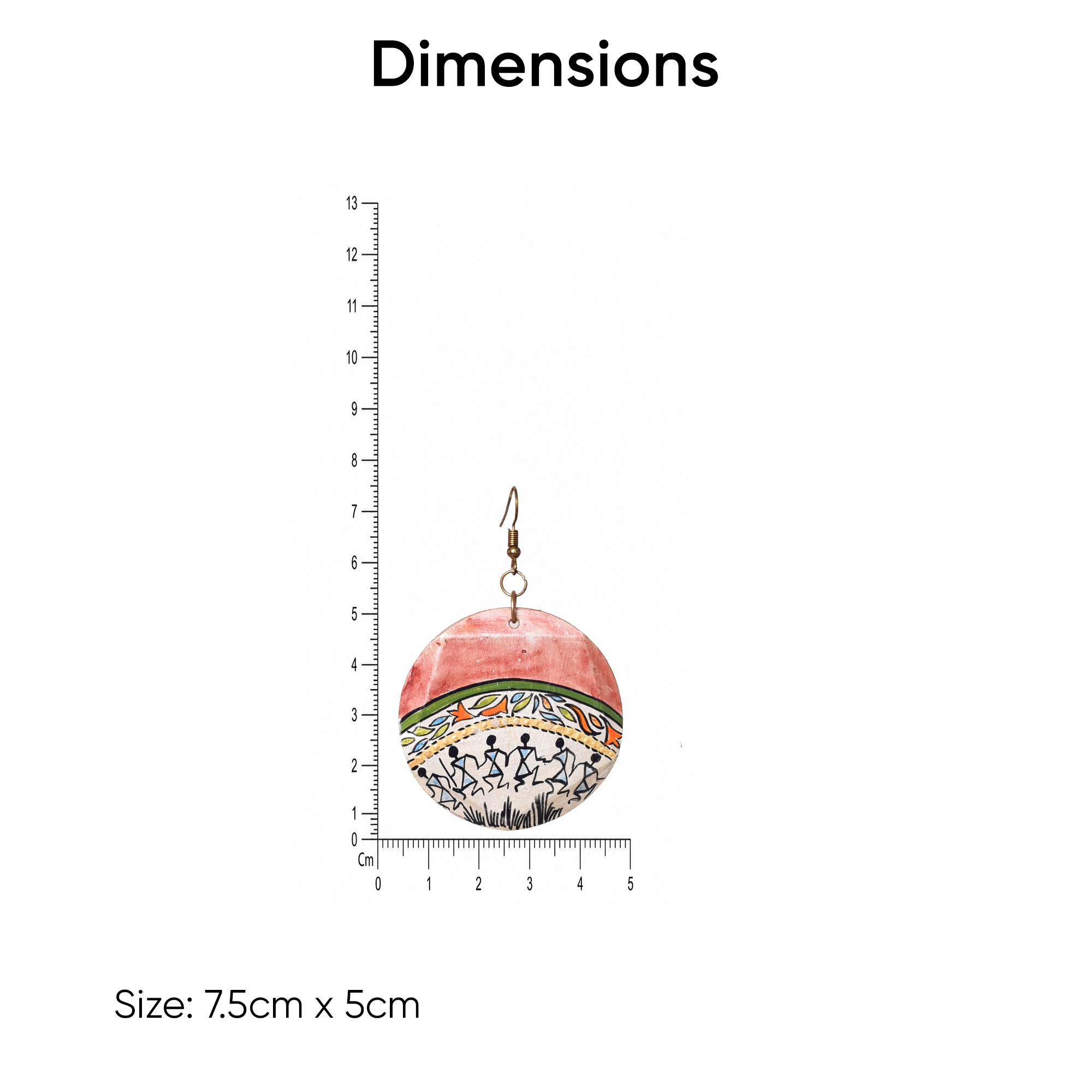 Remi Tribal Art Charming Earrings