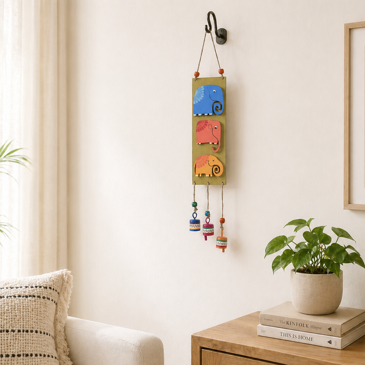 Trinity Of Elephants Windchime (3x1x19)