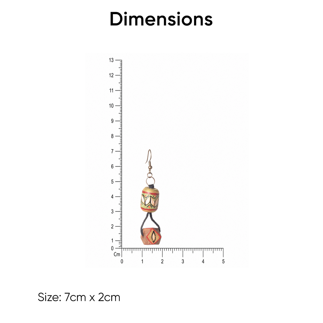 Artistic Abstractions Ethnic Earrings