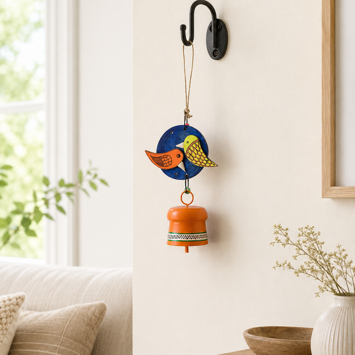 Windchime Wooden Bird Small (11x4)
