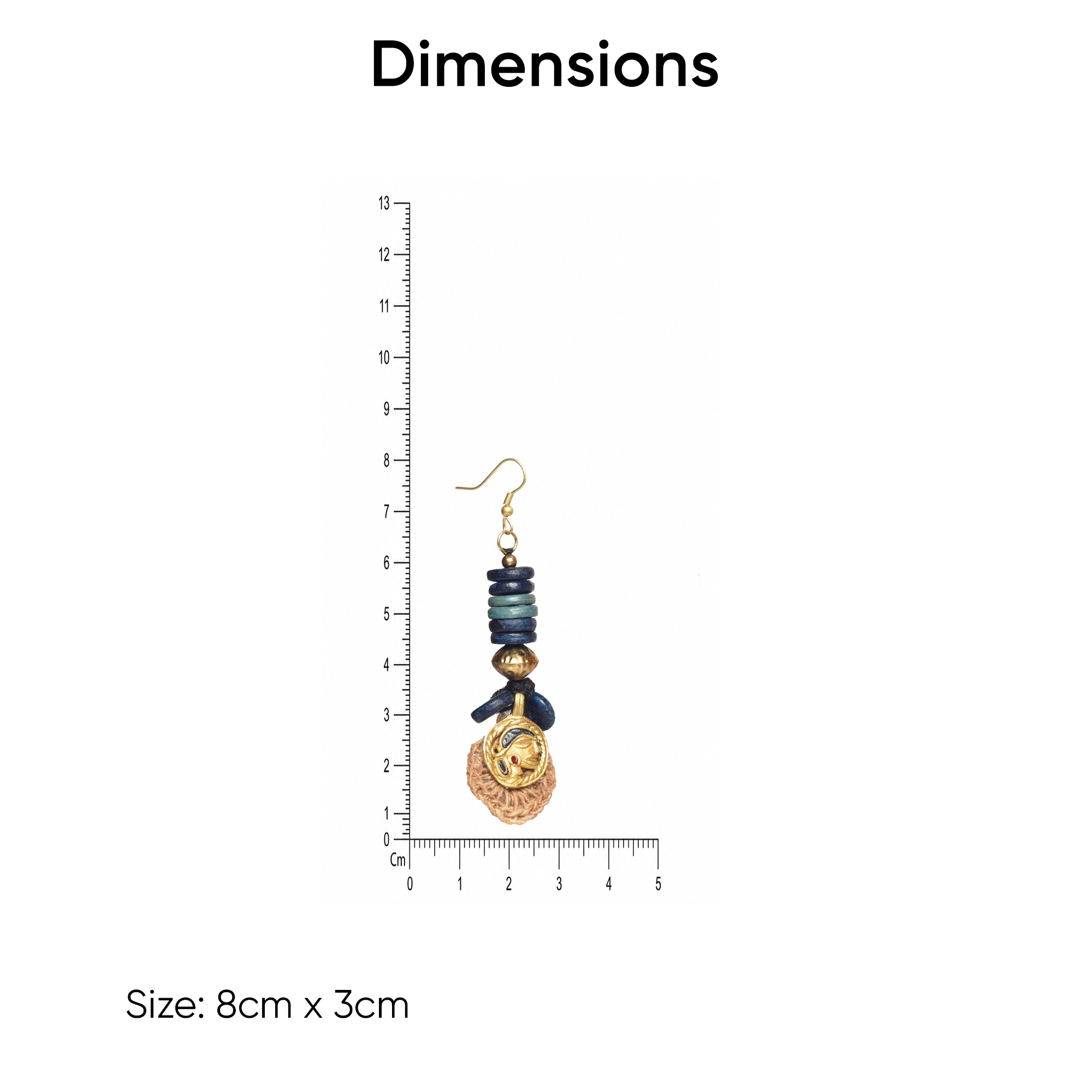 The Queens Loop Handcrafted Earrings