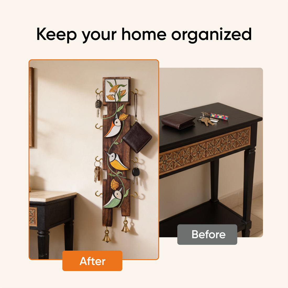 Avian Elegance Key Holder