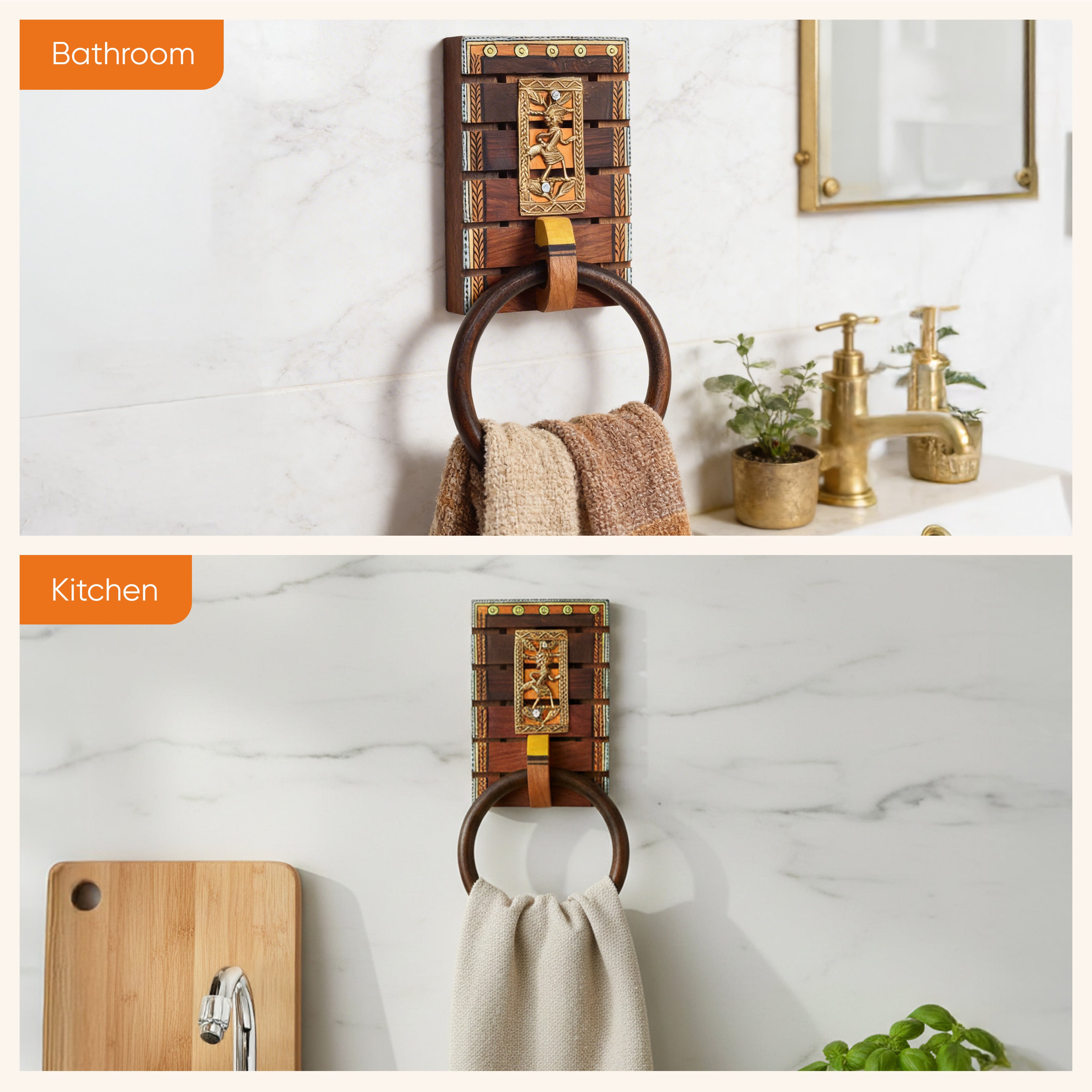Sona Bath Towel Hanger