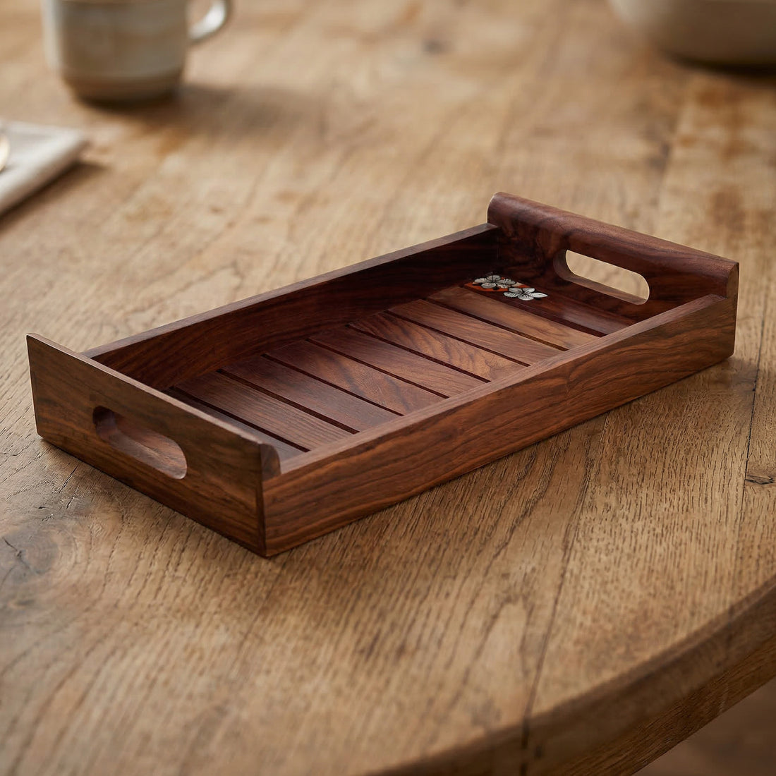 Timeless Elegance Rosewood Tray