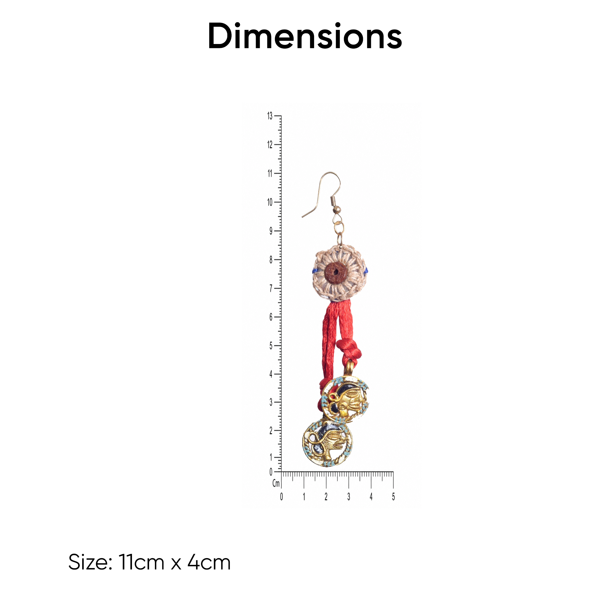 Rustic Glam: Handcrafted Wooden Earrings