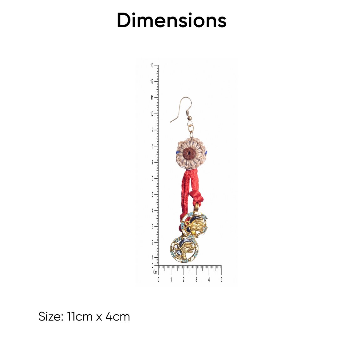 Rustic Glam: Handcrafted Wooden Earrings