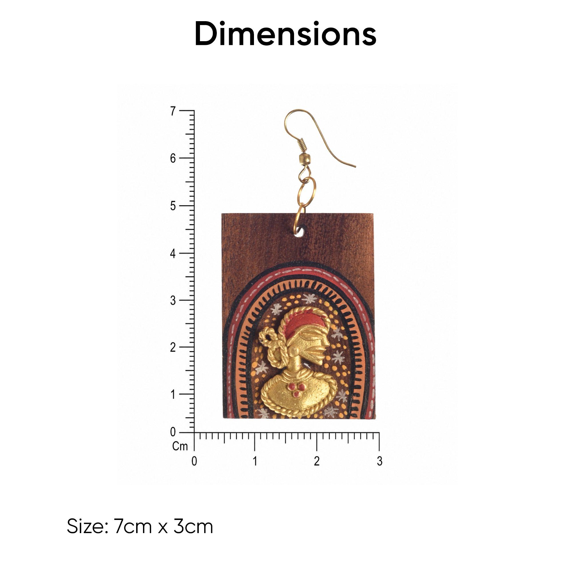 Forest Queen Handcrafted Earrings