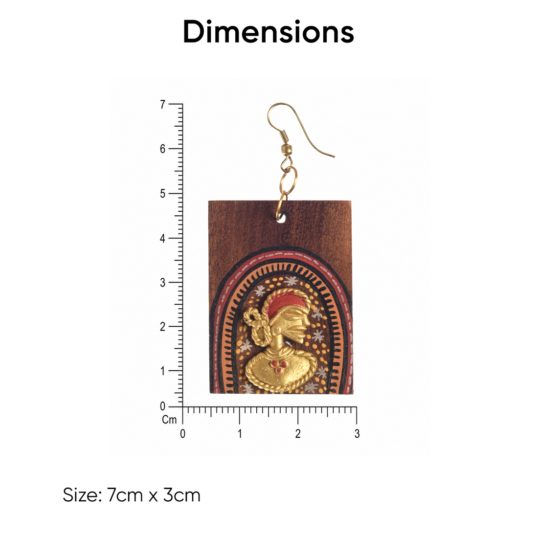 Forest Queen Handcrafted Earrings