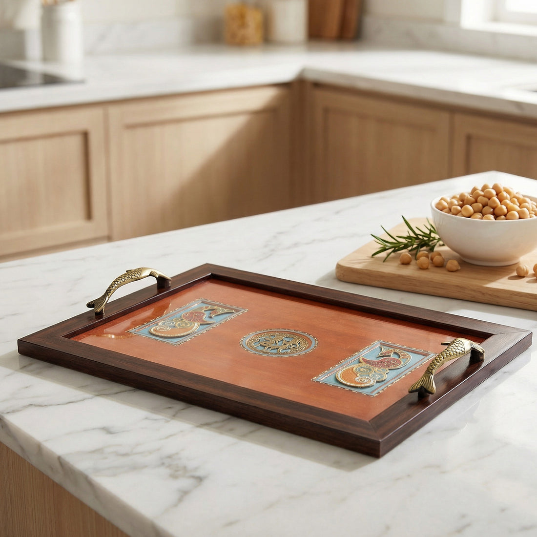 Citrus Plume Tray