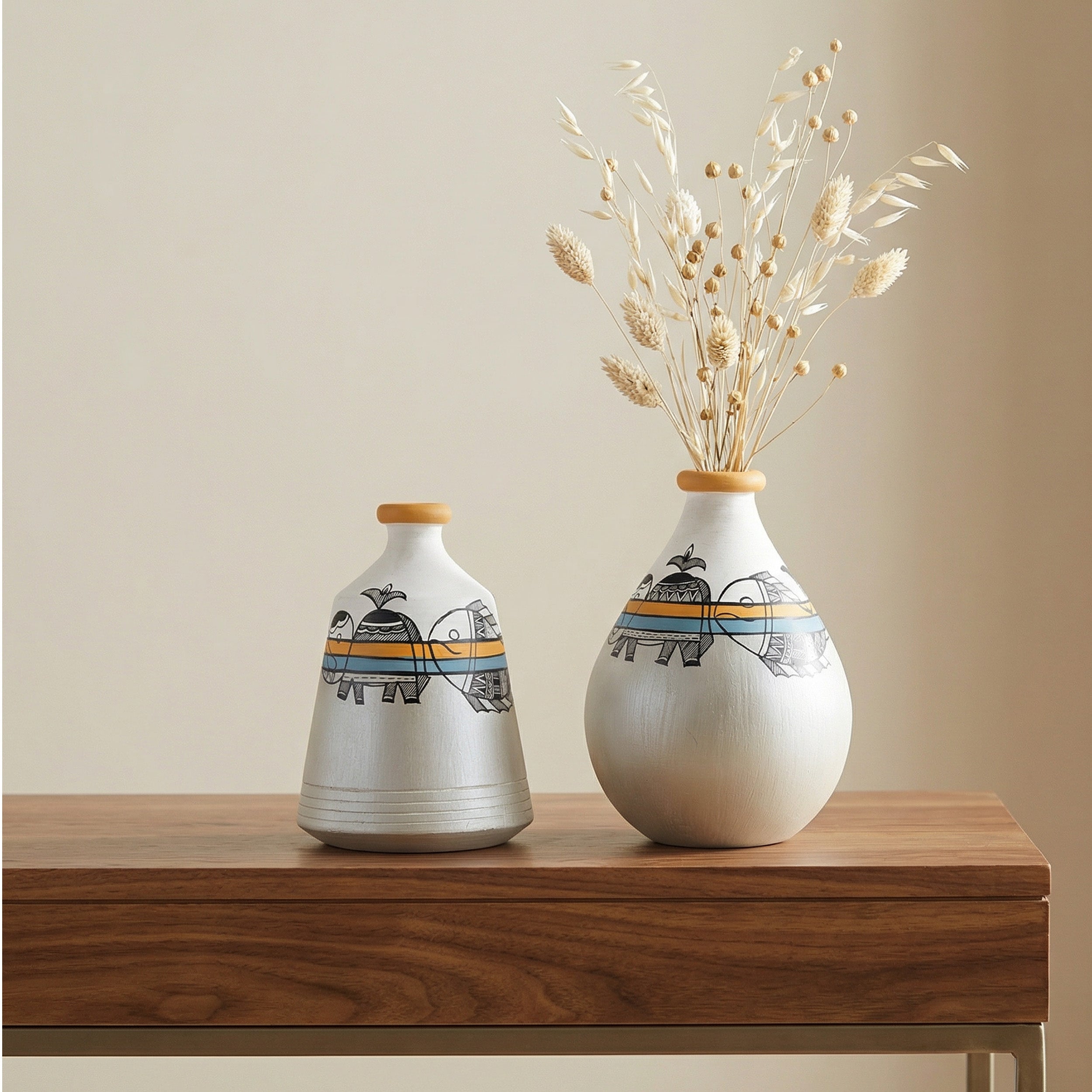 Harmony Heritage Terracotta Vase (Set of 2)