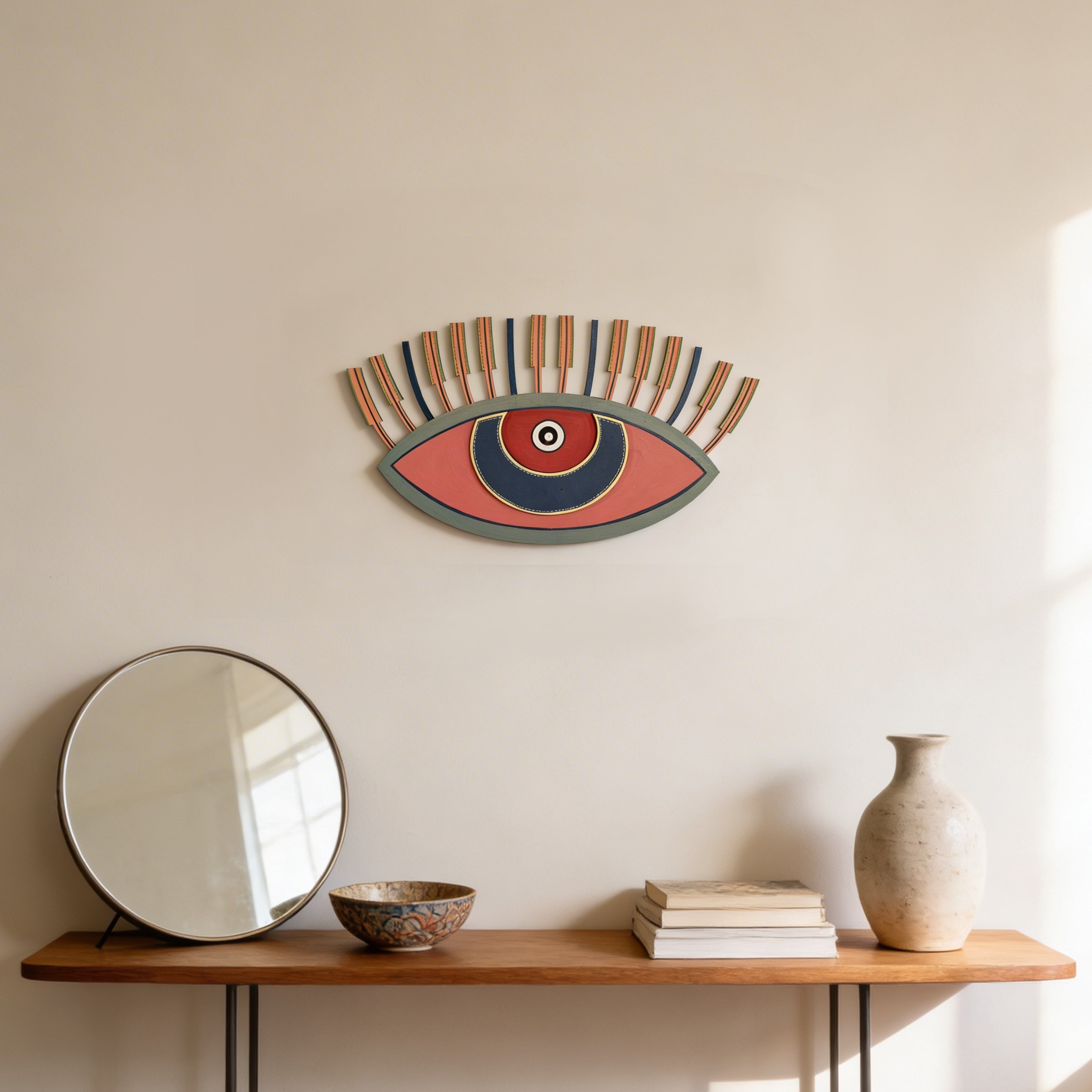 Pianist's Eyes Wall Decor Mask