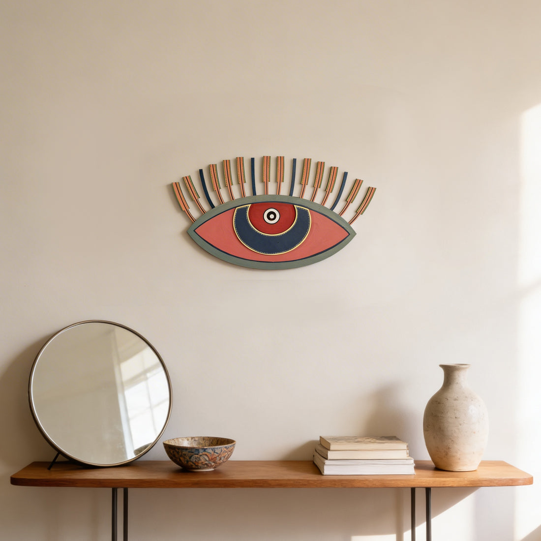 Pianist's Eyes Wall Decor Mask
