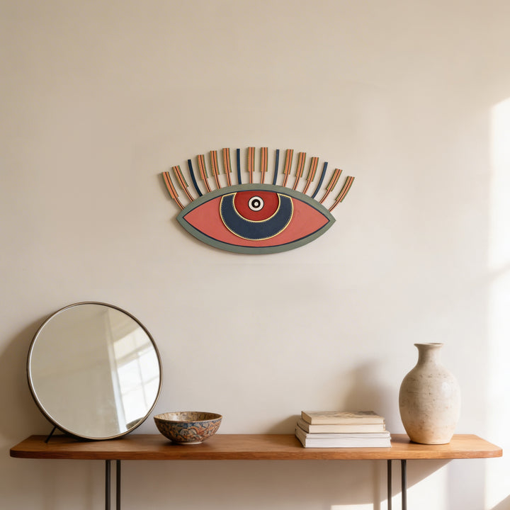 Pianist's Eyes Wall Decor Mask