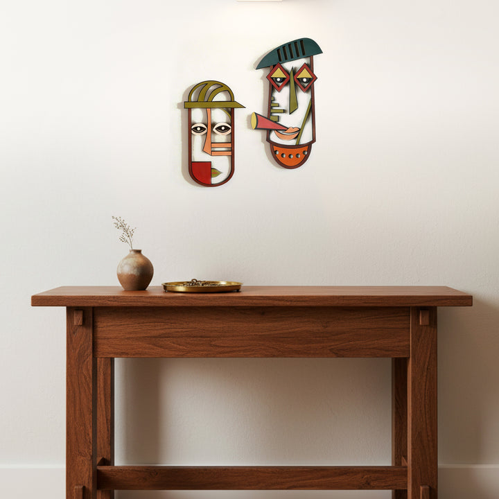 Holmes & Watson Wall Decor Set of 2