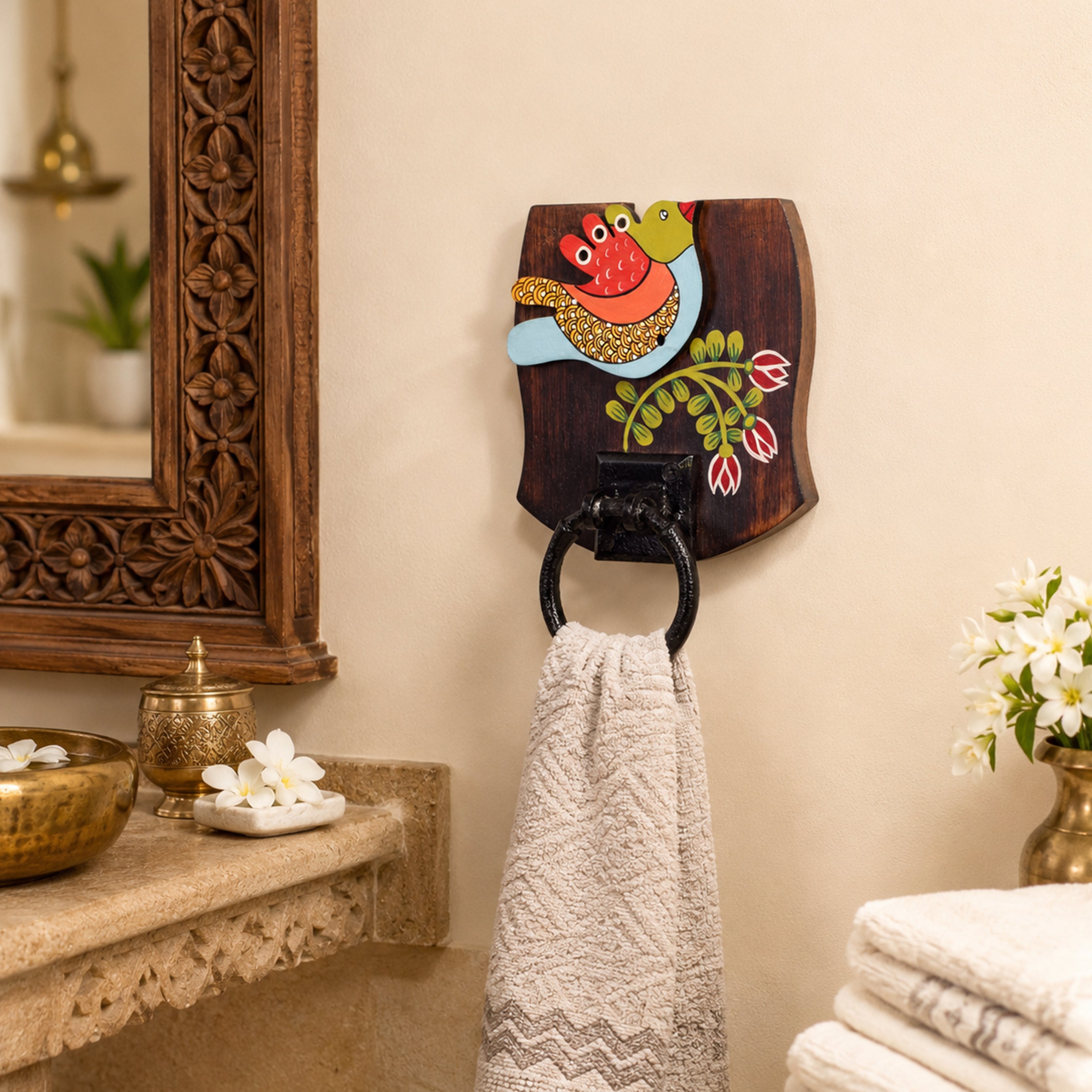 Maina Bath Towel Hanger