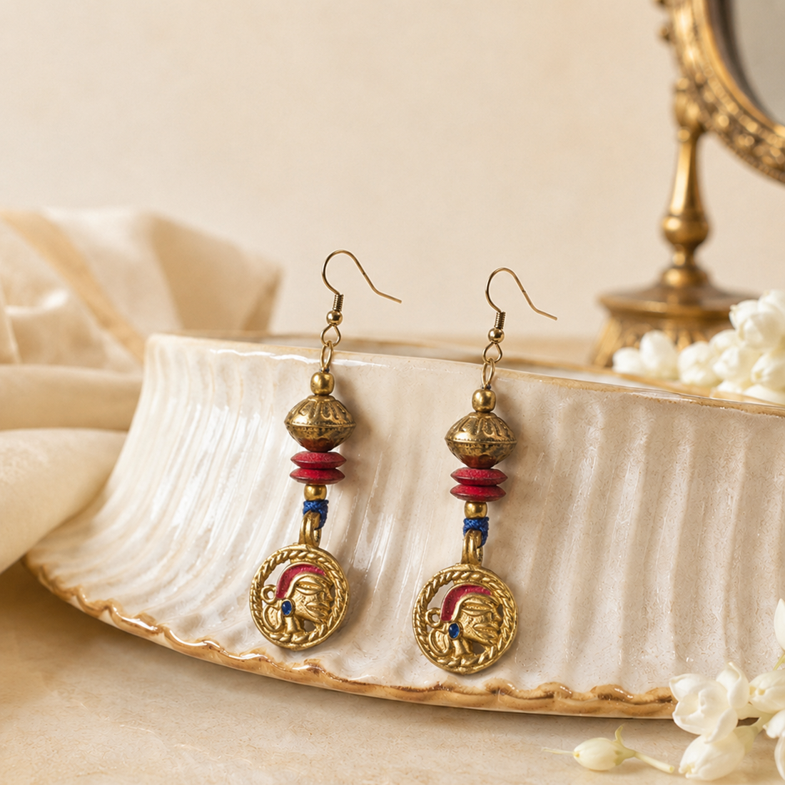 The Queens Circle Handcrafted Tribal Earrings