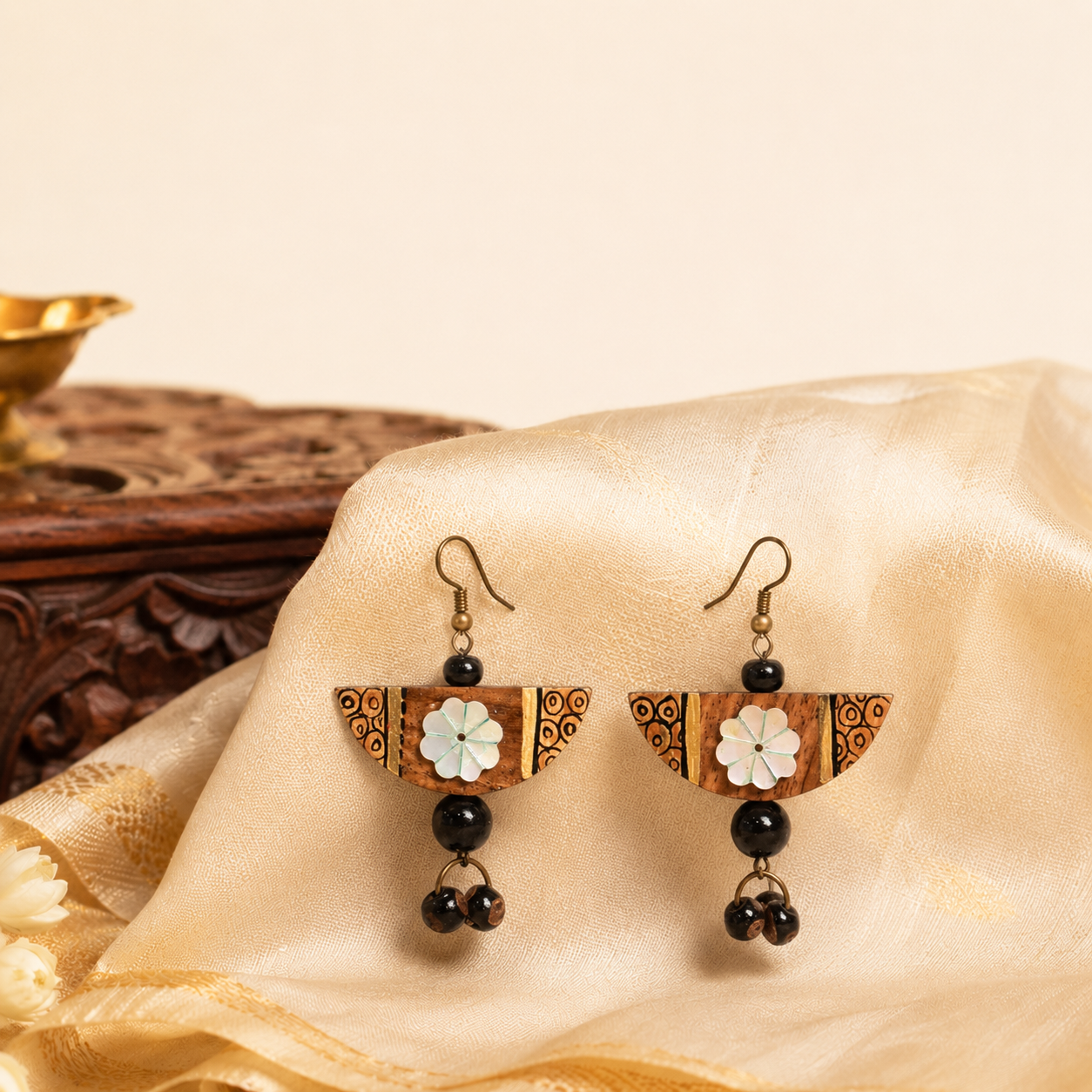 Radiant Mandala Studs
