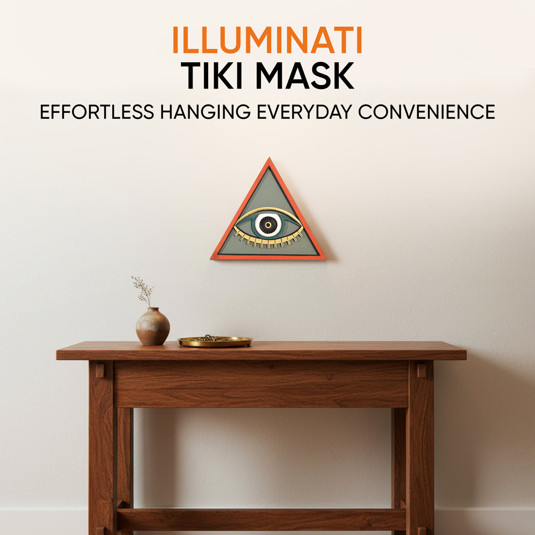 The Illuminating Eyes Wall Decor Mask