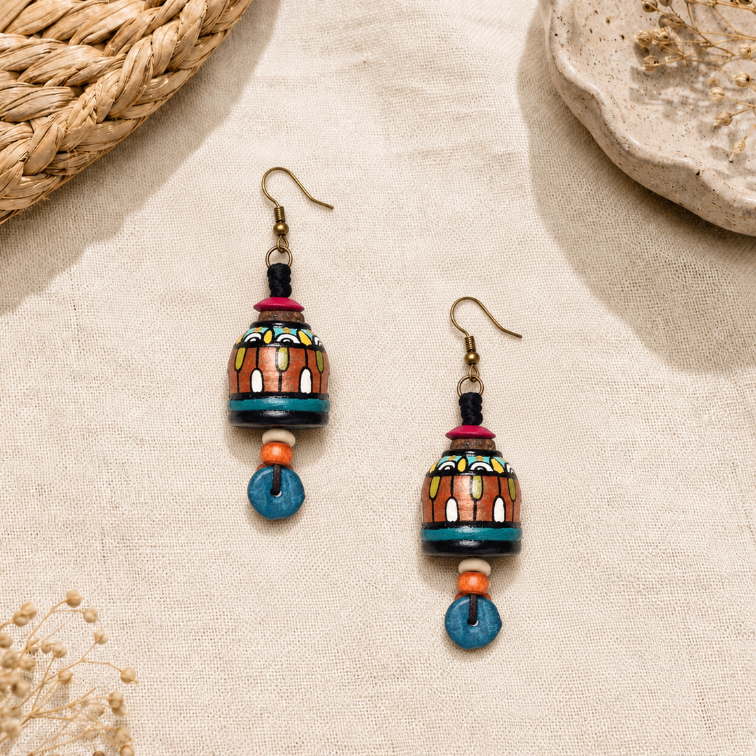 Femi Handcrafted Art Earrings