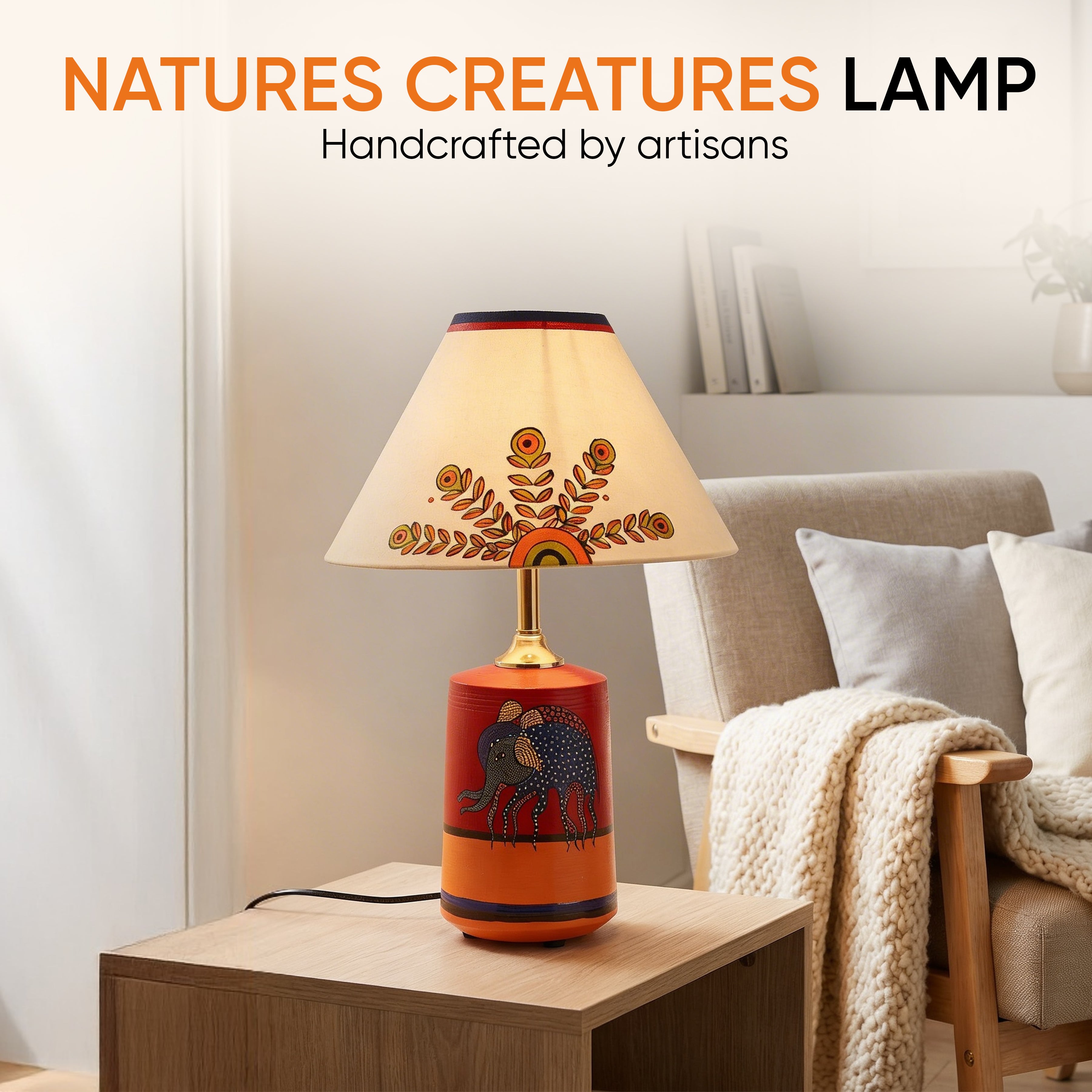 Natures Creatures Table Lamp