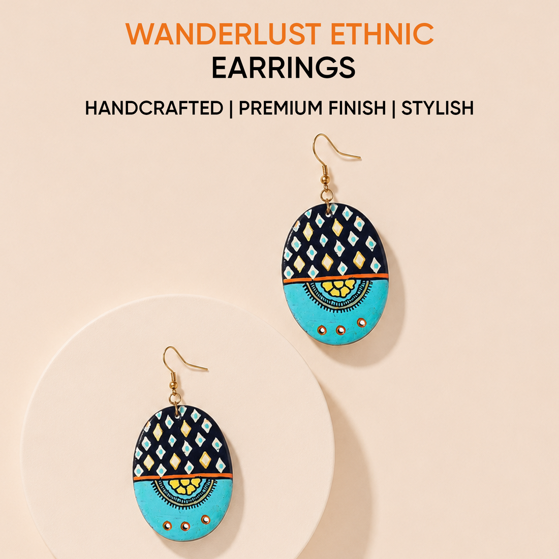 Wanderlust Wanderers Swings Ethnic Earrings