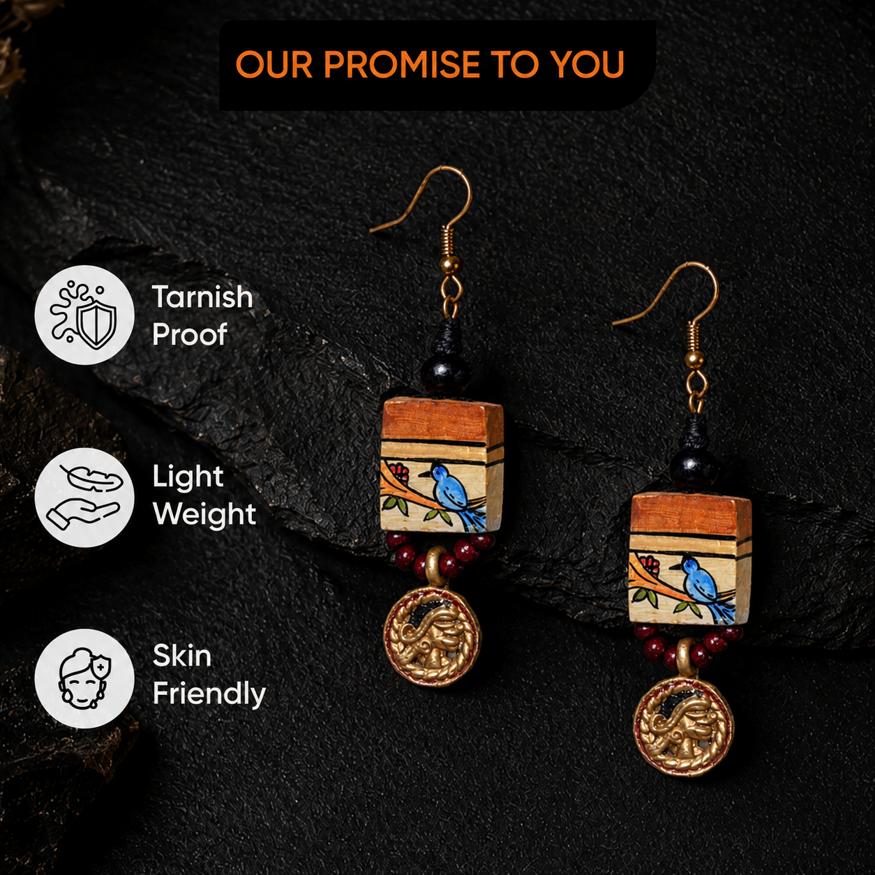 Birdie Playful Elegance Earrings