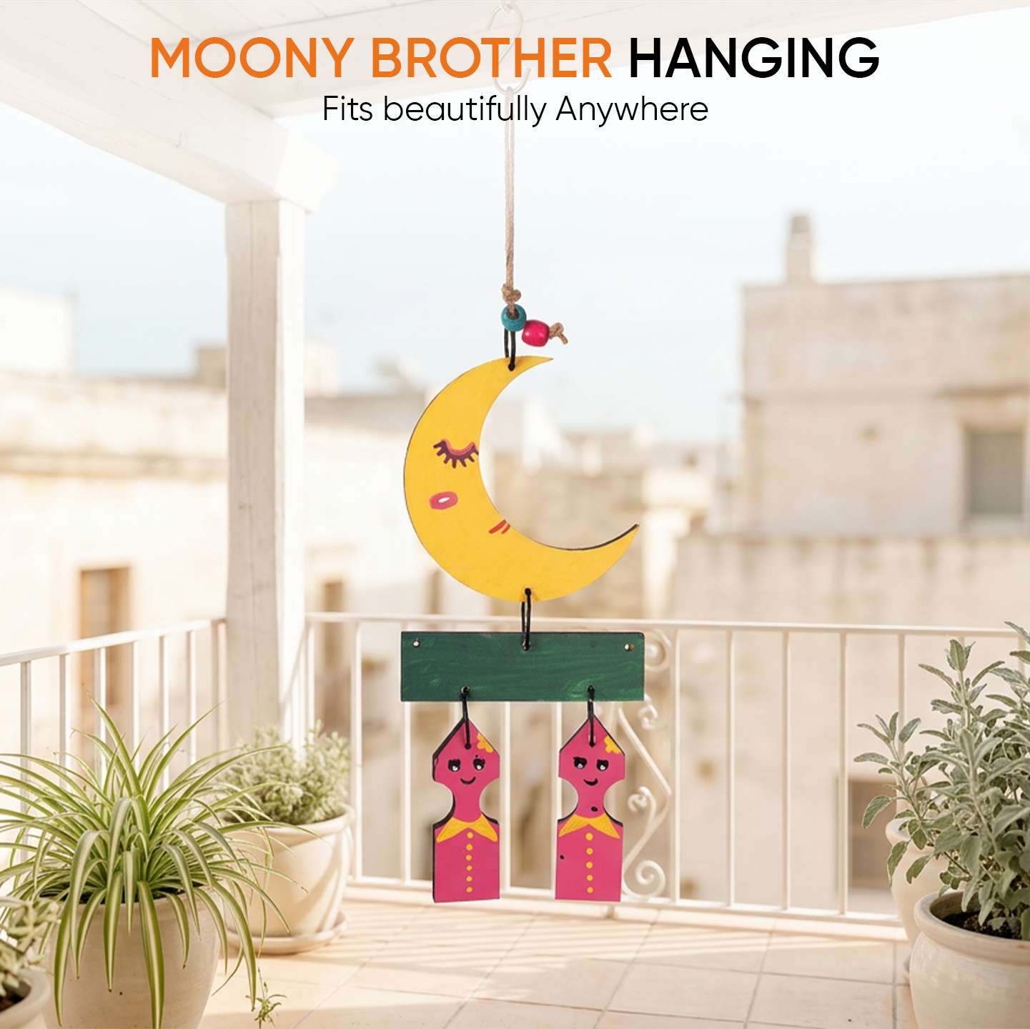 Moony Brothers Wind Chimes (15x4.5)