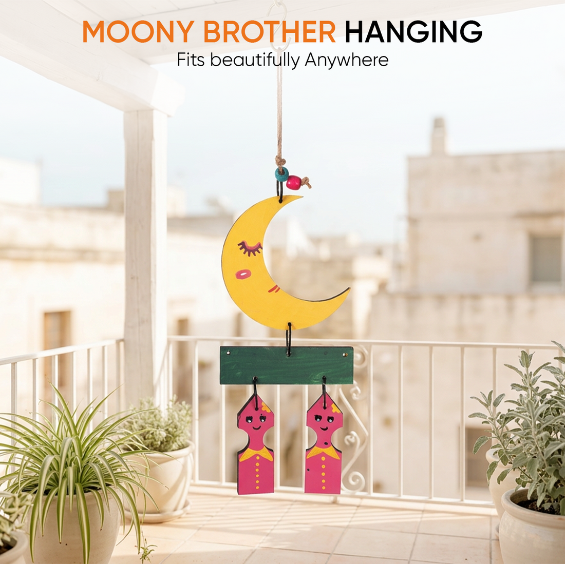 Moony Brothers Wind Chimes (15x4.5)