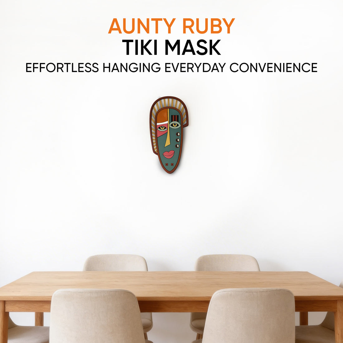 Aunt Ruby Wall Decor Mask (7x14)