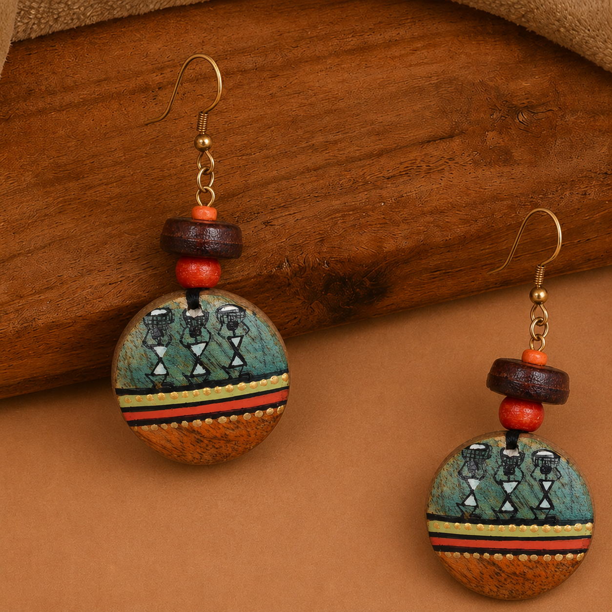 Remi-IV Folk Art Classic Earrings