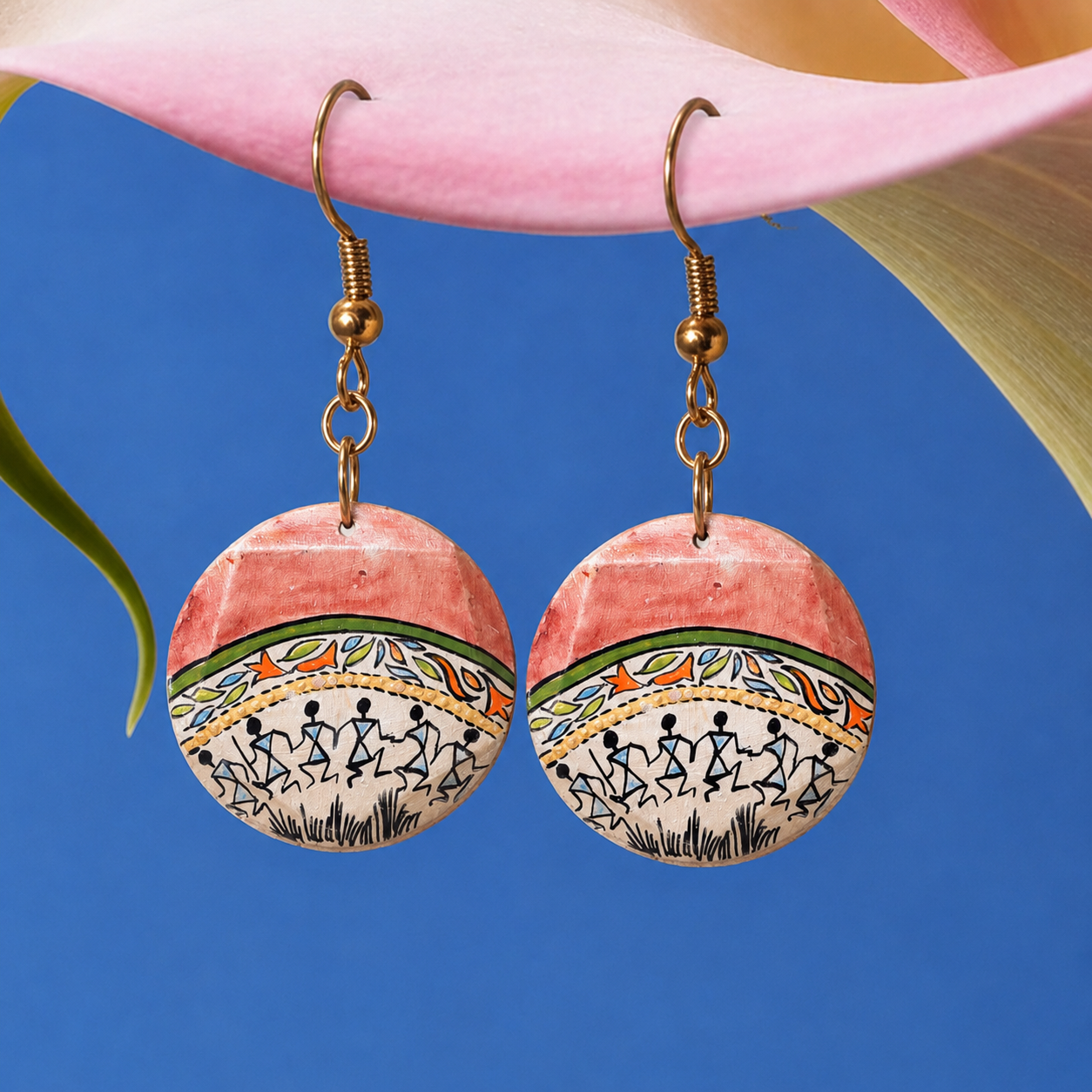 Remi Tribal Art Charming Earrings