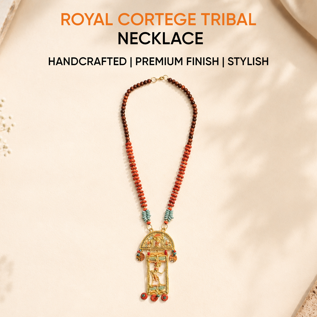 The Royal Cortege Handcrafted Tribal Necklace
