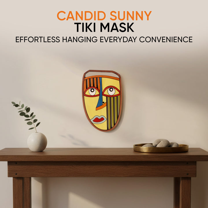 Candid Sunny Wall Decor Mask (7x11)