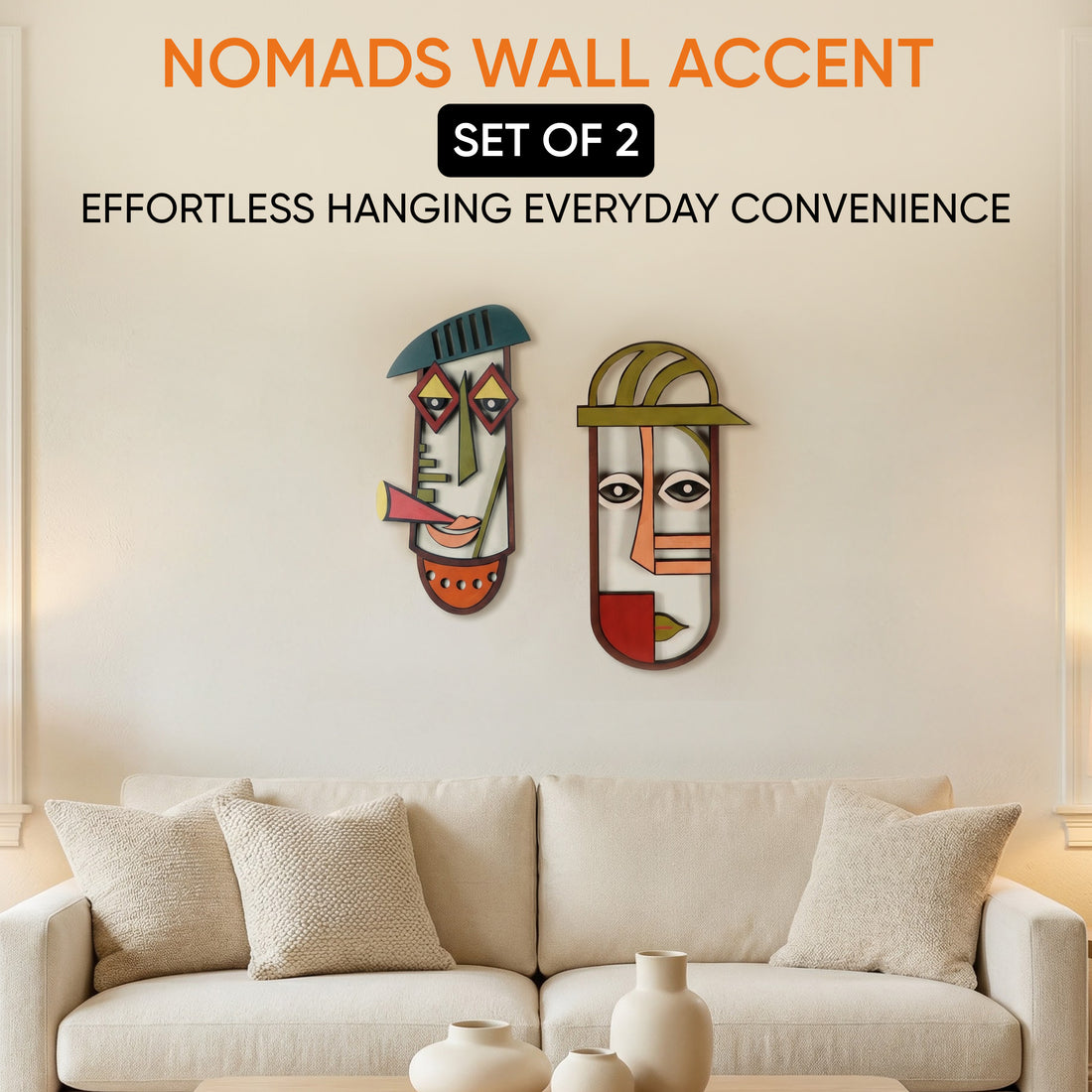 Nomads Wall Accent set of 2